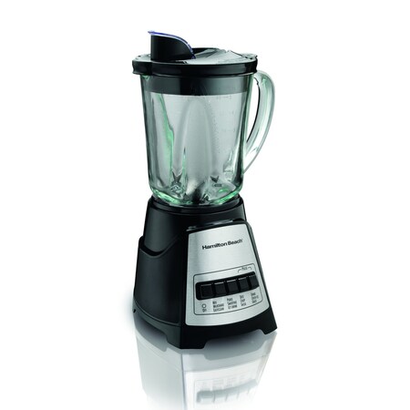 Hamilton Beach Hamilton Beach Power Elite Black/Silver Metal/Plastic Blender 40 oz 12 speed 58148